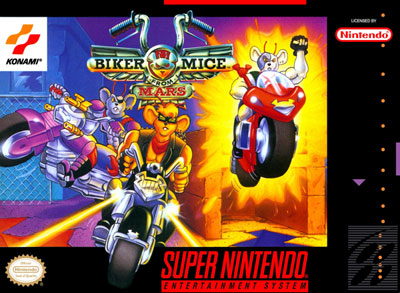 Biker Mice from Mars do Super Nintendo é o jogo certo para tirar