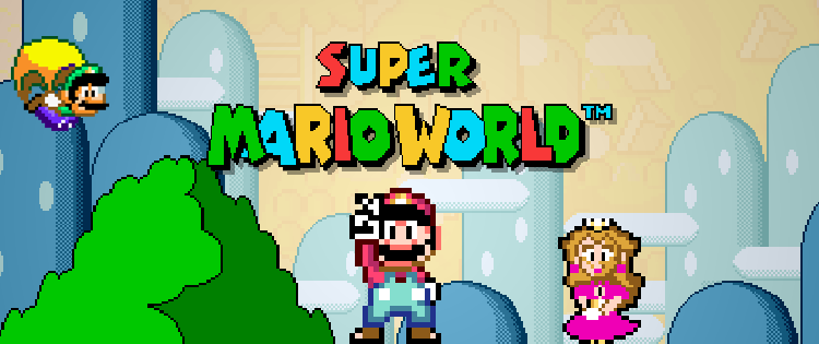 O lago da vida infinita de Super Mario World 