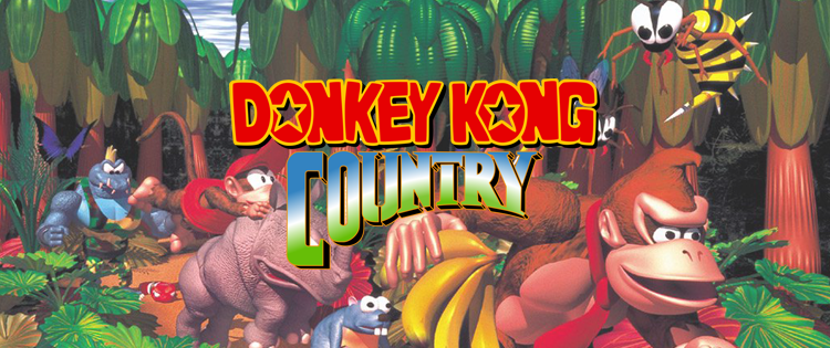 Trilogia Donkey Kong Country - uma obra-prima dos games de plataforma no  Super Nintendo.
