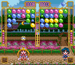 Bishōjo Senshi Sailor Moon Super S: Fuwa Fuwa Panic — cena da versão de Super Nintendo (230978)