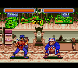 Ranma 1/2: Hard Battle — cena da versão de Super Nintendo (231055)
