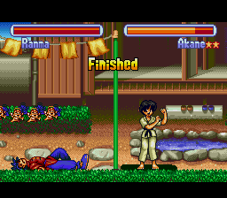 Ranma 1/2: Hard Battle — cena da versão de Super Nintendo (231058)