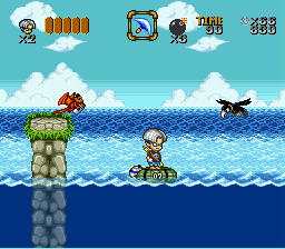 Go Go Ackman — cena da versão de Super Nintendo (234113)