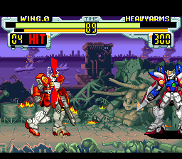 Shin Kidō Senki Gundam Wing: Endless Duel — cena da versão de Super Nintendo (234927)