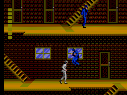 Cena de Michael Jackson's Moonwalker na versão Master System