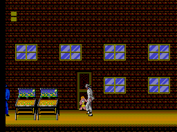 Cena de Michael Jackson's Moonwalker na versão Master System