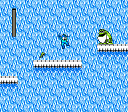 Cena de Mega Man 2 na versão NES