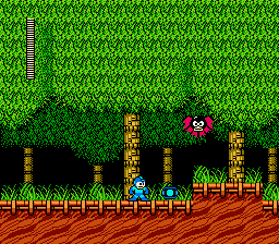 Cena de Mega Man 2 na versão NES
