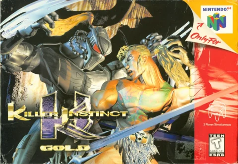 Capa de Killer Instinct Gold — Nintendo 64