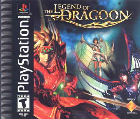 Capa de The Legend of Dragoon — PlayStation