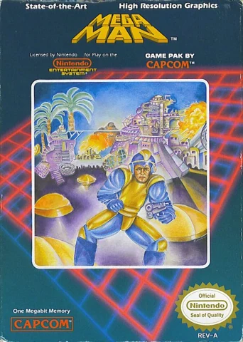 Capa de Mega Man — NES