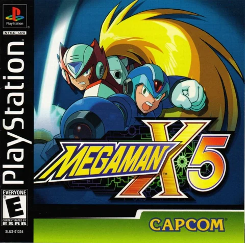 Capa de Mega Man X5 — PlayStation