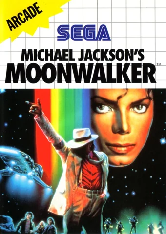 Capa de Michael Jackson's Moonwalker — Master System