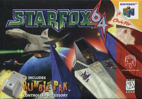 Capa de Star Fox 64 — Nintendo 64