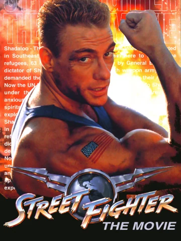 Capa de Street Fighter: The Movie — Arcade