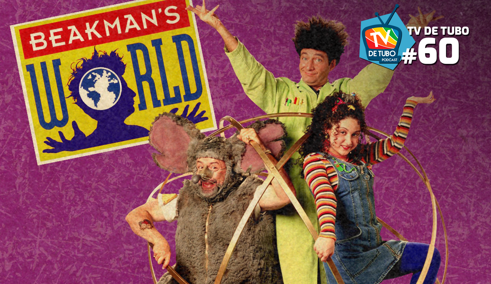 Capa do episódio 60 — O Mundo de Beakman