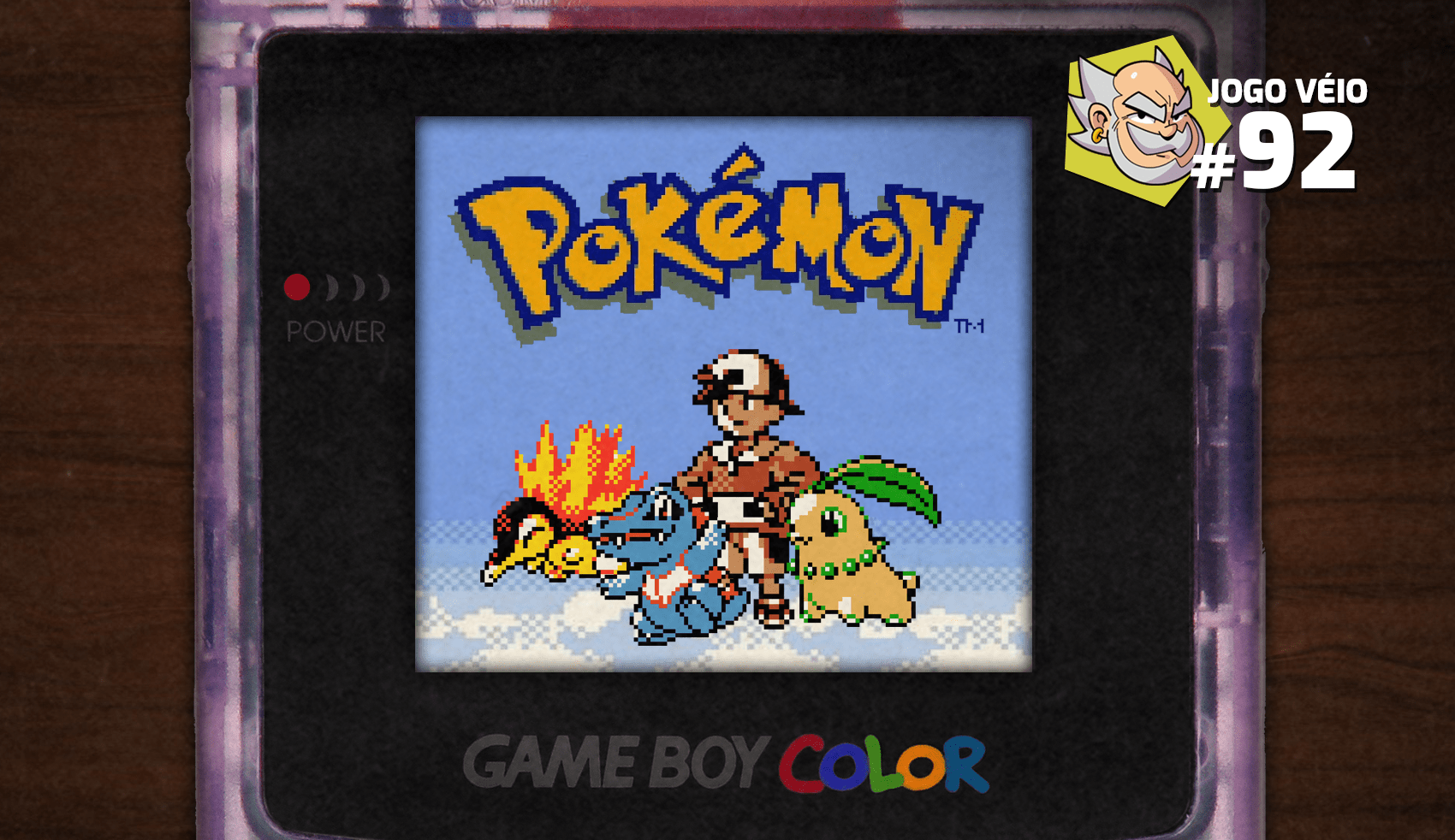 Capa do episódio 92 — Pokémon (Gold, Silver e Crystal)