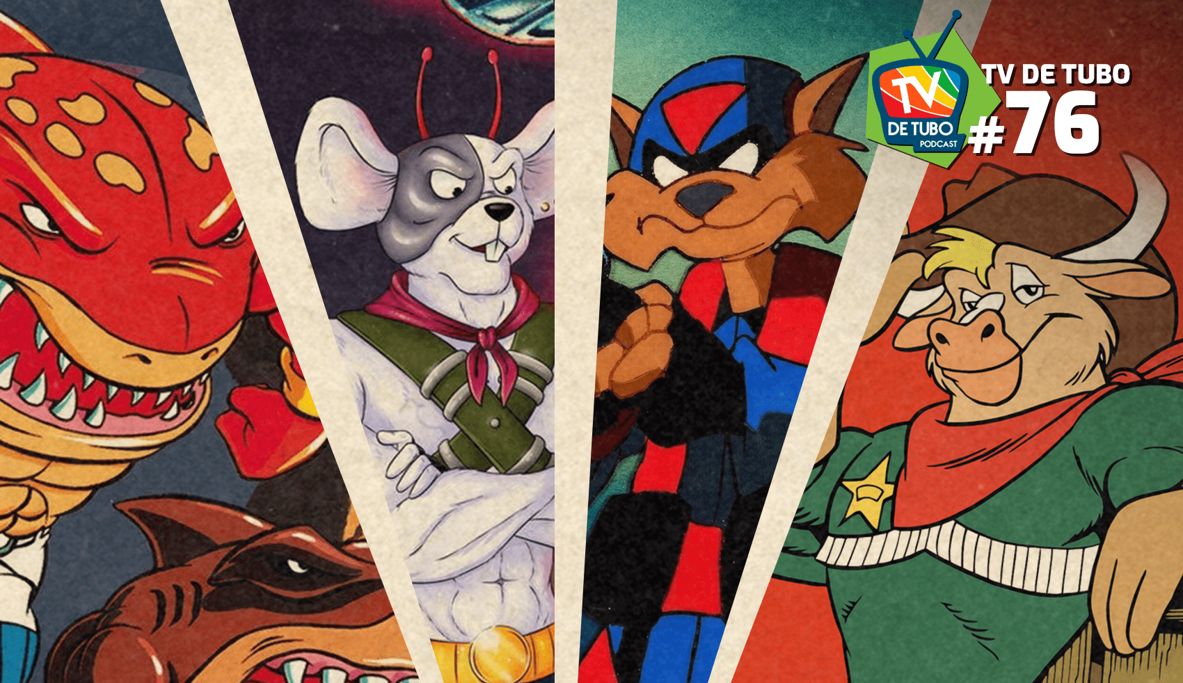 Capa do episódio 76 — Clones das Tartarugas Ninja