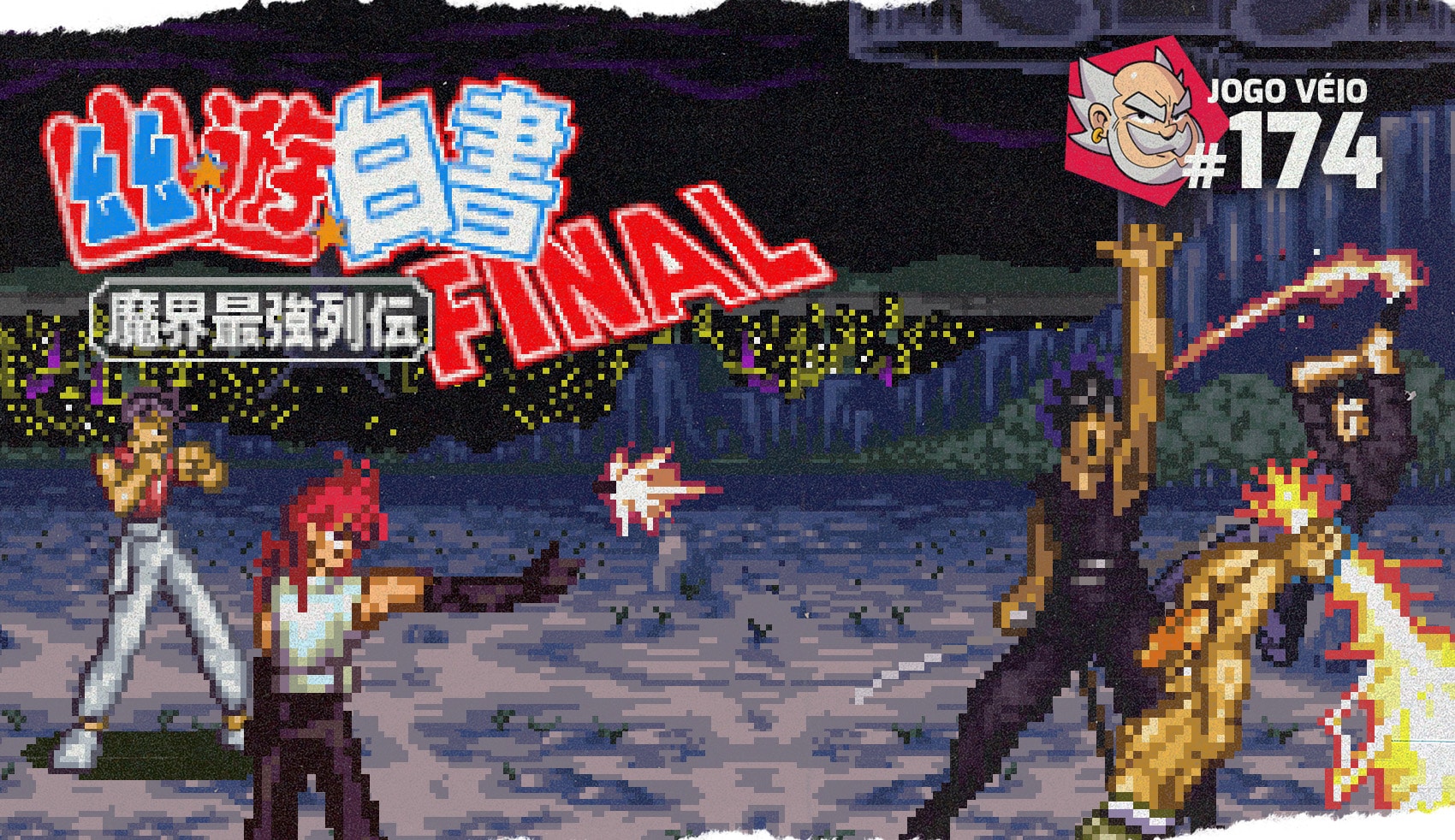Capa do episódio 174 — Yu Yu Hakusho Final (SNES)