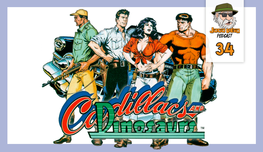 Capa do episódio 34 — Cadillacs and Dinosaurs