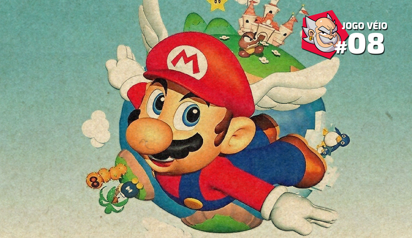 Capa do episódio 08 — Super Mario 64