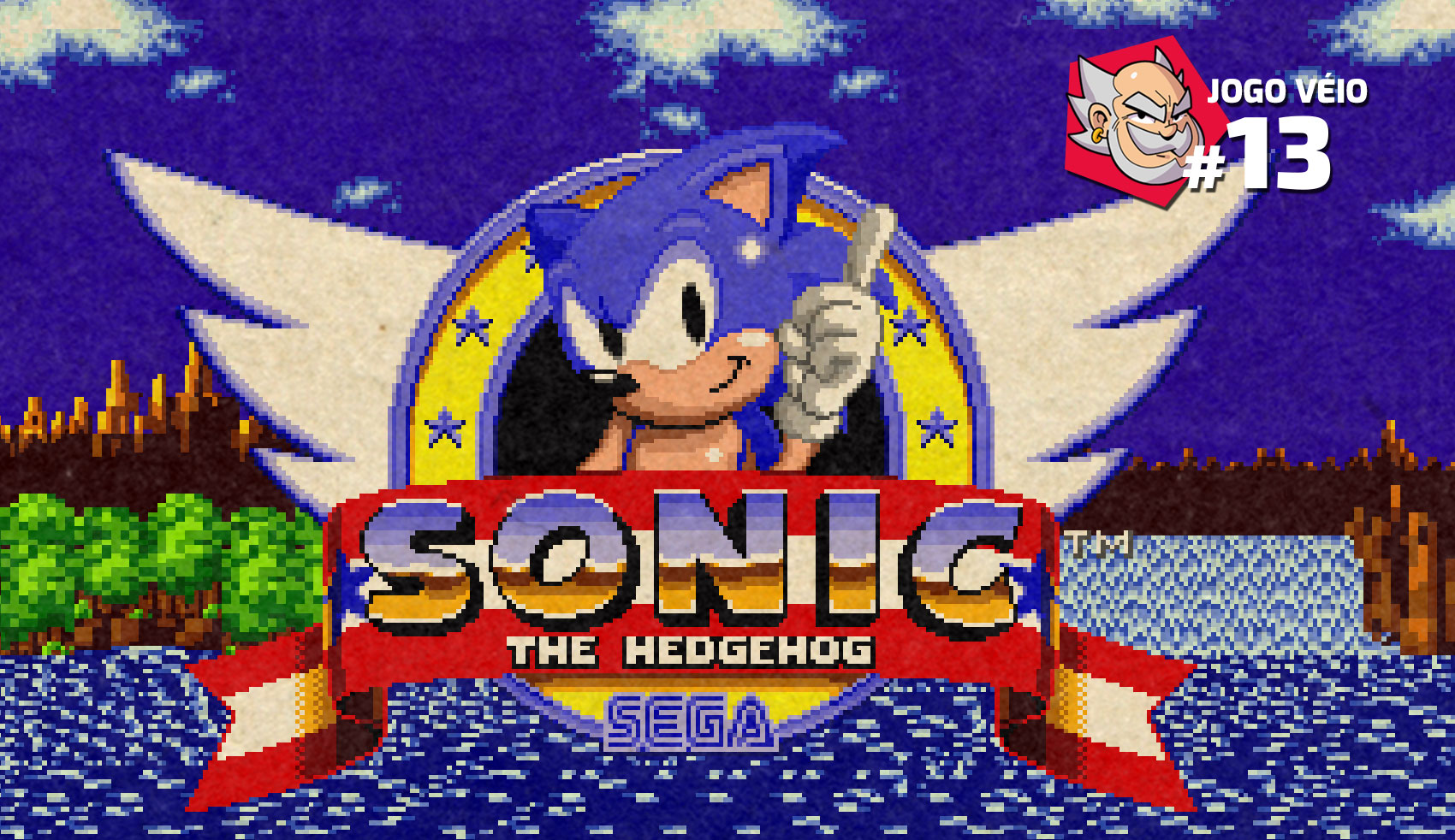 Capa do episódio 13 — Sonic the Hedgehog