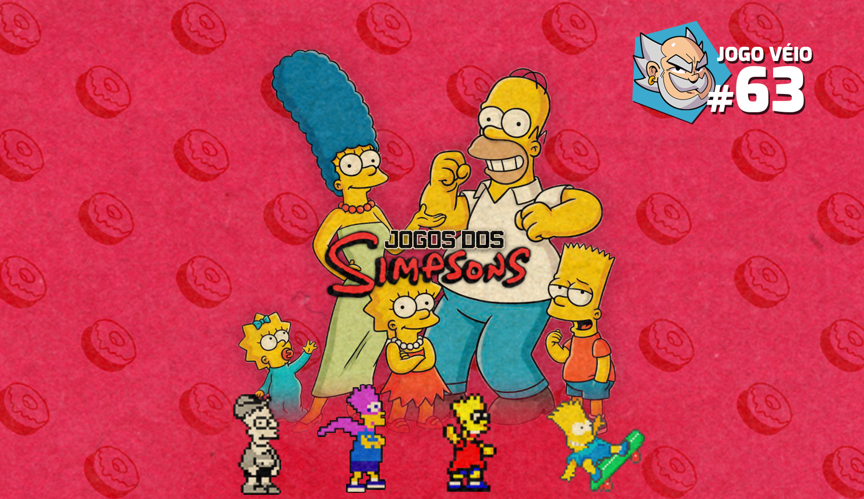 Capa do episódio 63 — Jogos dos Simpsons