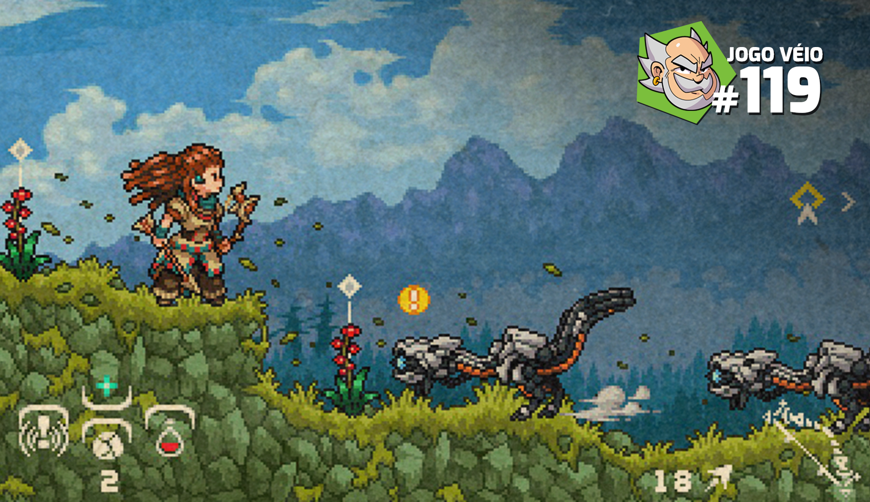 Capa do episódio 119 — E se esse jogo fosse véio?