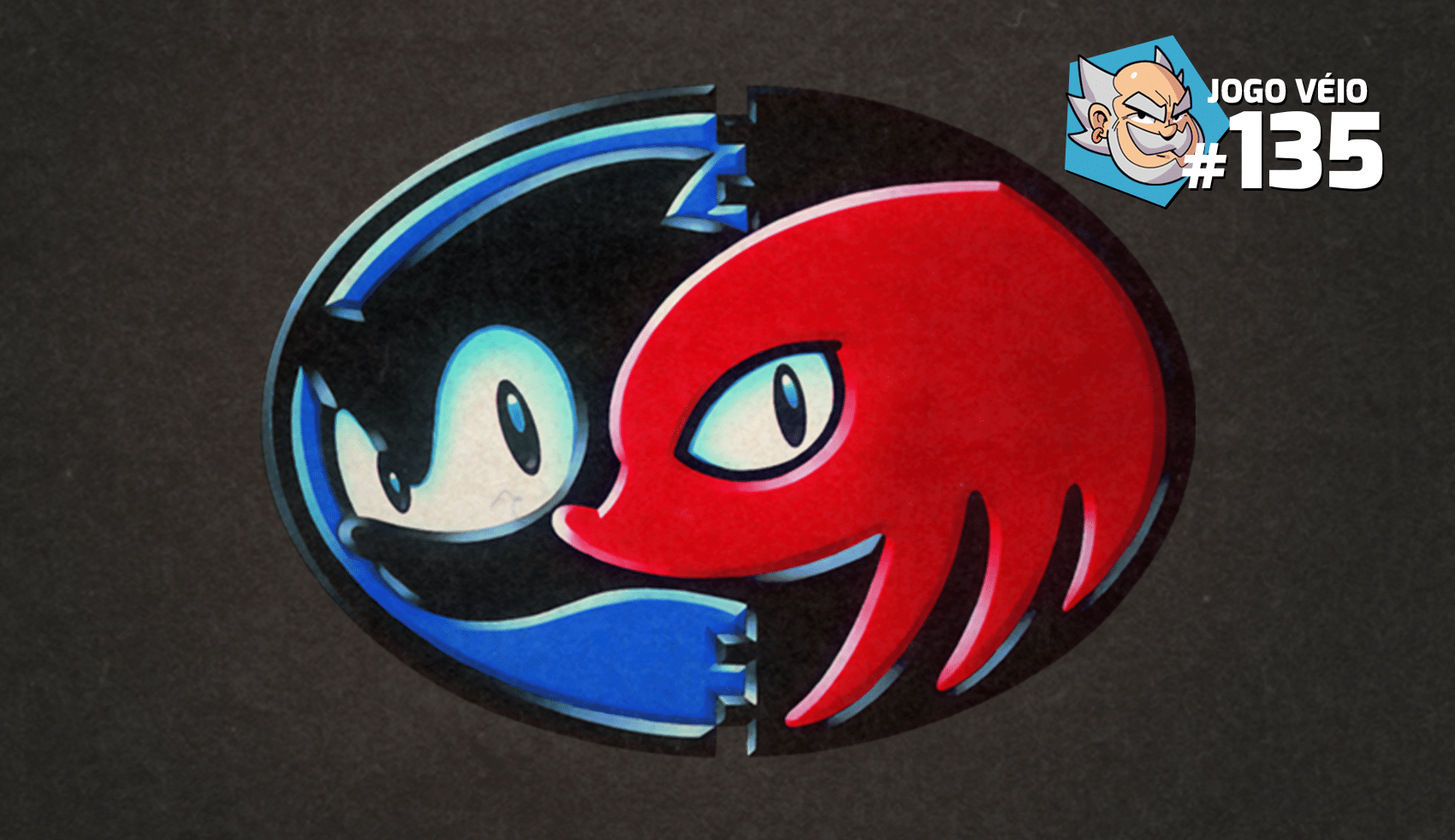 Capa do episódio 135 — Sonic & Knuckles