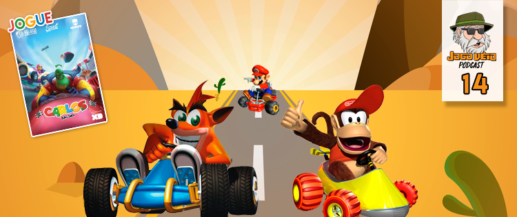 Capa do episódio 14 — Filhos do Mario Kart