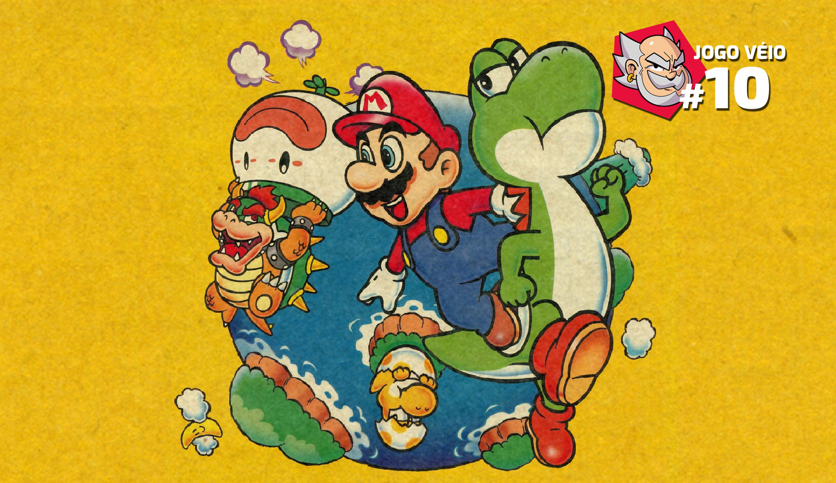 Capa do episódio 10 — Super Mario World