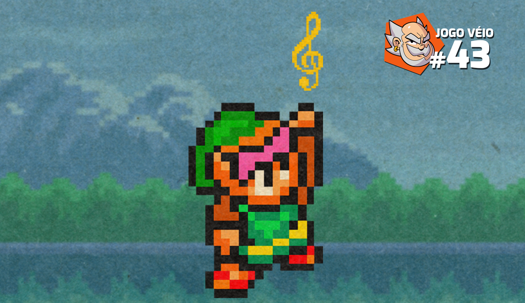 Capa do episódio 43 — A Link to the Radio (Rádio Jogo Véio)
