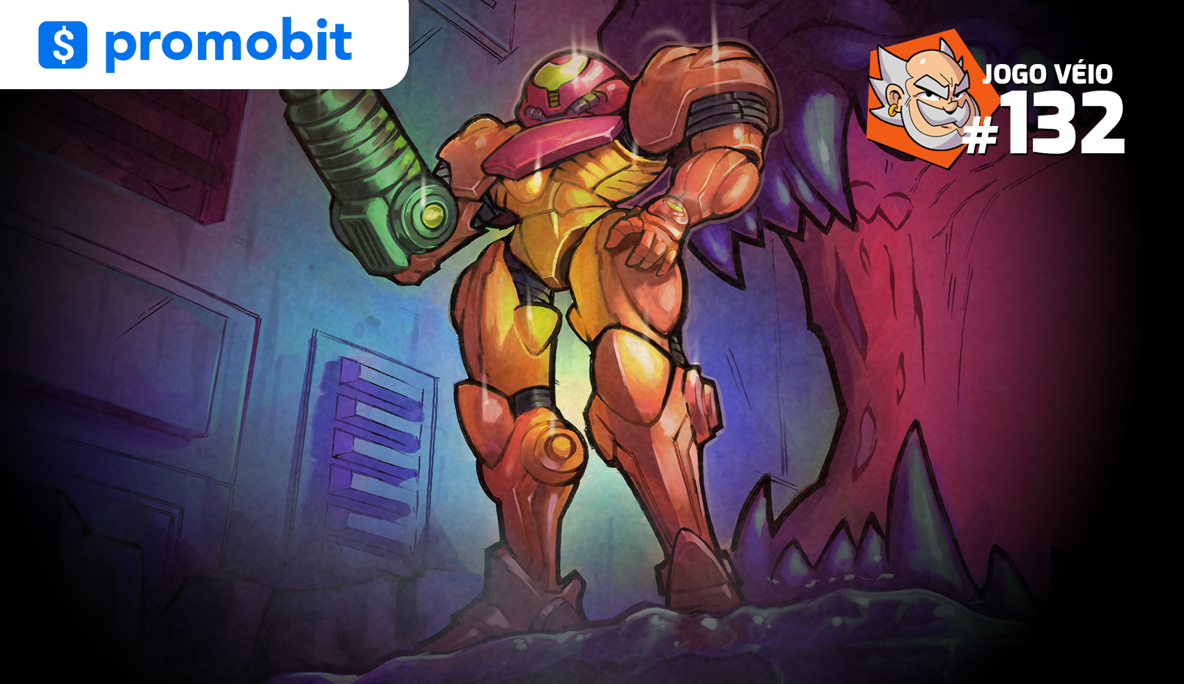 Capa do episódio 132 — Super Metroid