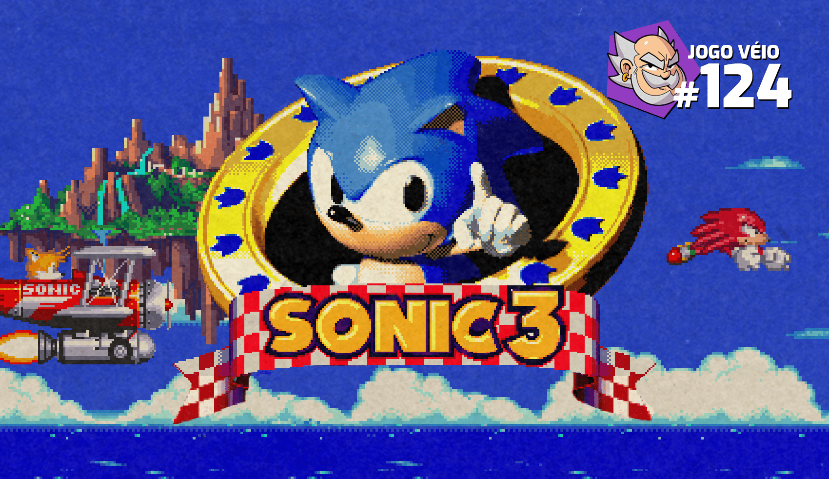 Capa do episódio 124 — Sonic The Hedgehog 3