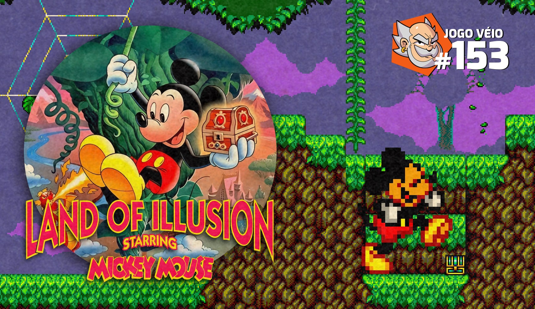 Capa do episódio 153 — Land of Illusion