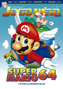 Capa da revista Jogo Véio 27 — Super Mario 64
