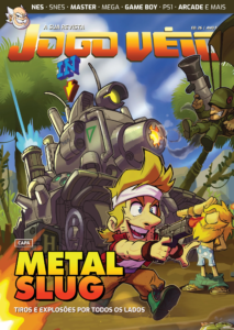 Capa da revista Jogo Véio 26 — Metal Slug