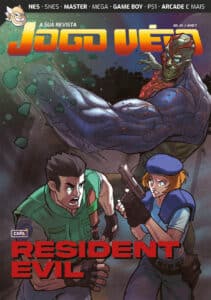 Capa da revista Jogo Véio 24 — Resident Evil 1