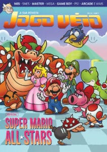 Capa da revista Jogo Véio 21 — Super Mario All-Stars