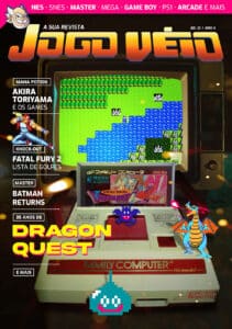 Capa da revista Jogo Véio 12 — Dragon Quest