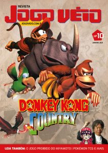 Capa da revista Jogo Véio 10 — Donkey Kong Country