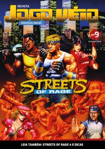 Capa da revista Jogo Véio 9 — Streets of Rage