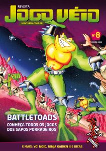 Capa da revista Jogo Véio 8 — Battletoads