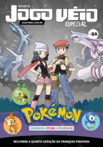 Capa da revista Especial 8 — Pokémon Diamond e Pearl