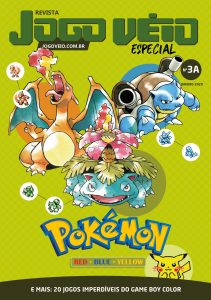 Capa da revista Especial 3 — Pokémon Red, Blue e Yellow