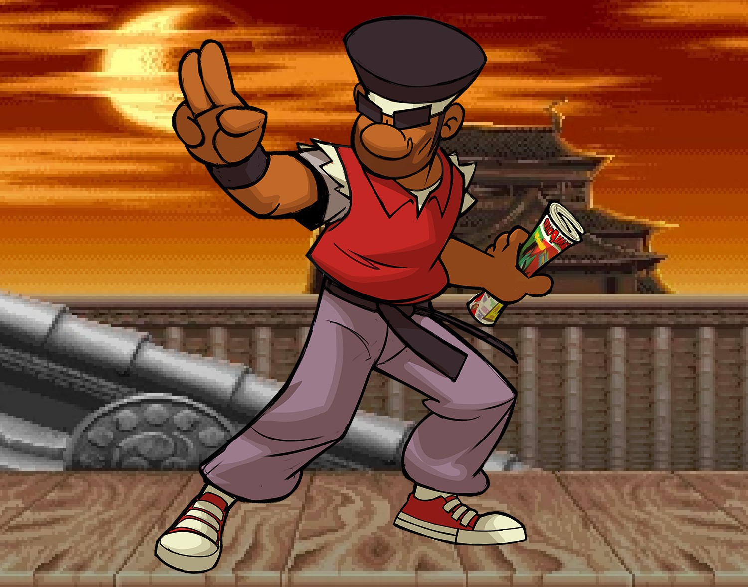 Ruy é especialista em jogos de luta.