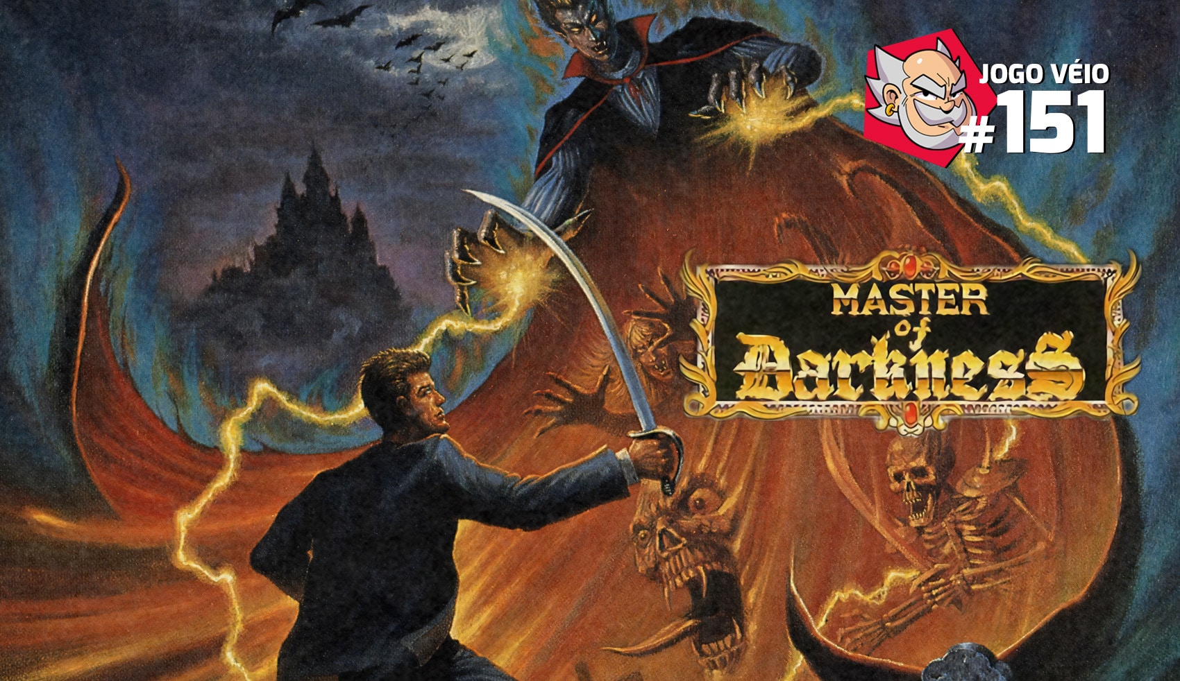 Capa do episódio 151 — Master of Darkness