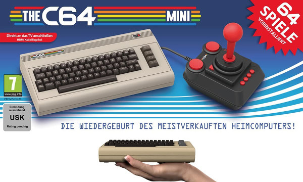 THEC64 Mini - Conheça a versão mini do Commodore 64