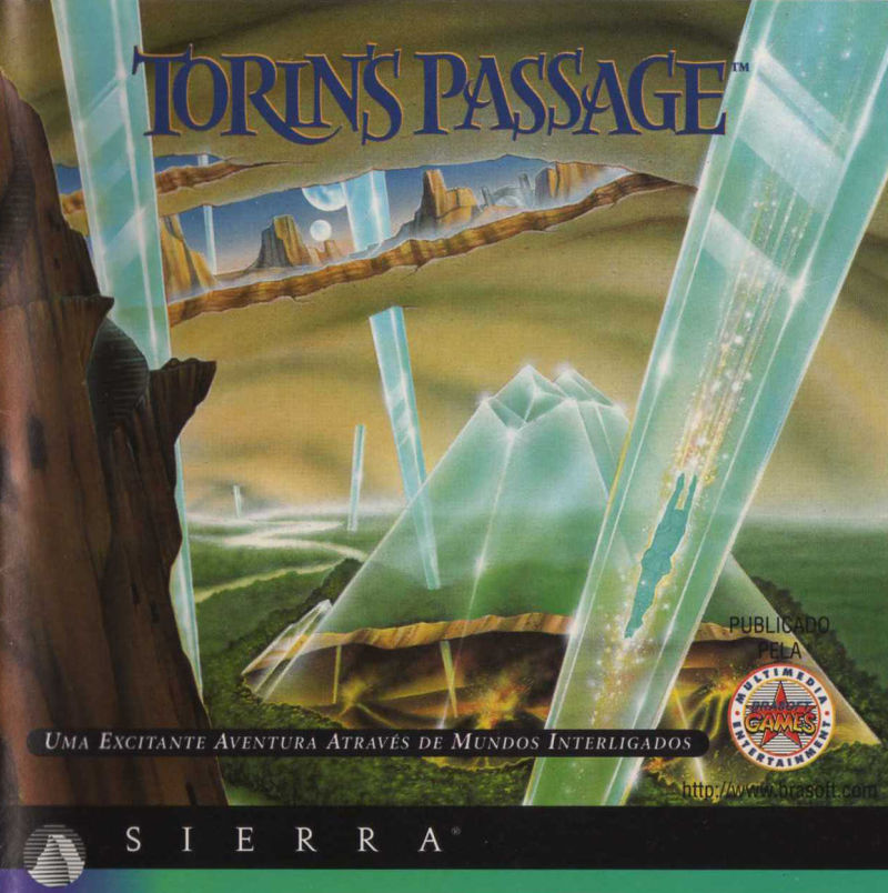 Capa da versão nacional de Torin's Passage