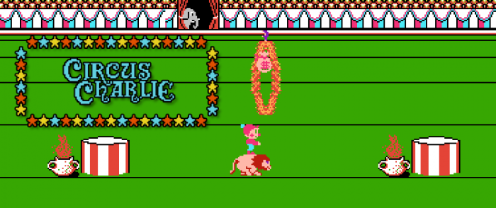 Circus Charlie (Multi) é um jogo do tempo em que tudo era mais simples e  menos ambicioso